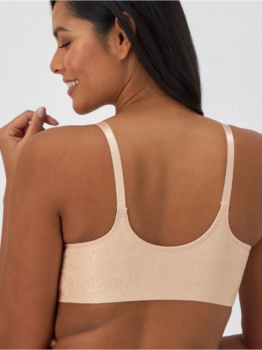 Front-Close Padless Bra - Picture 2 of 8